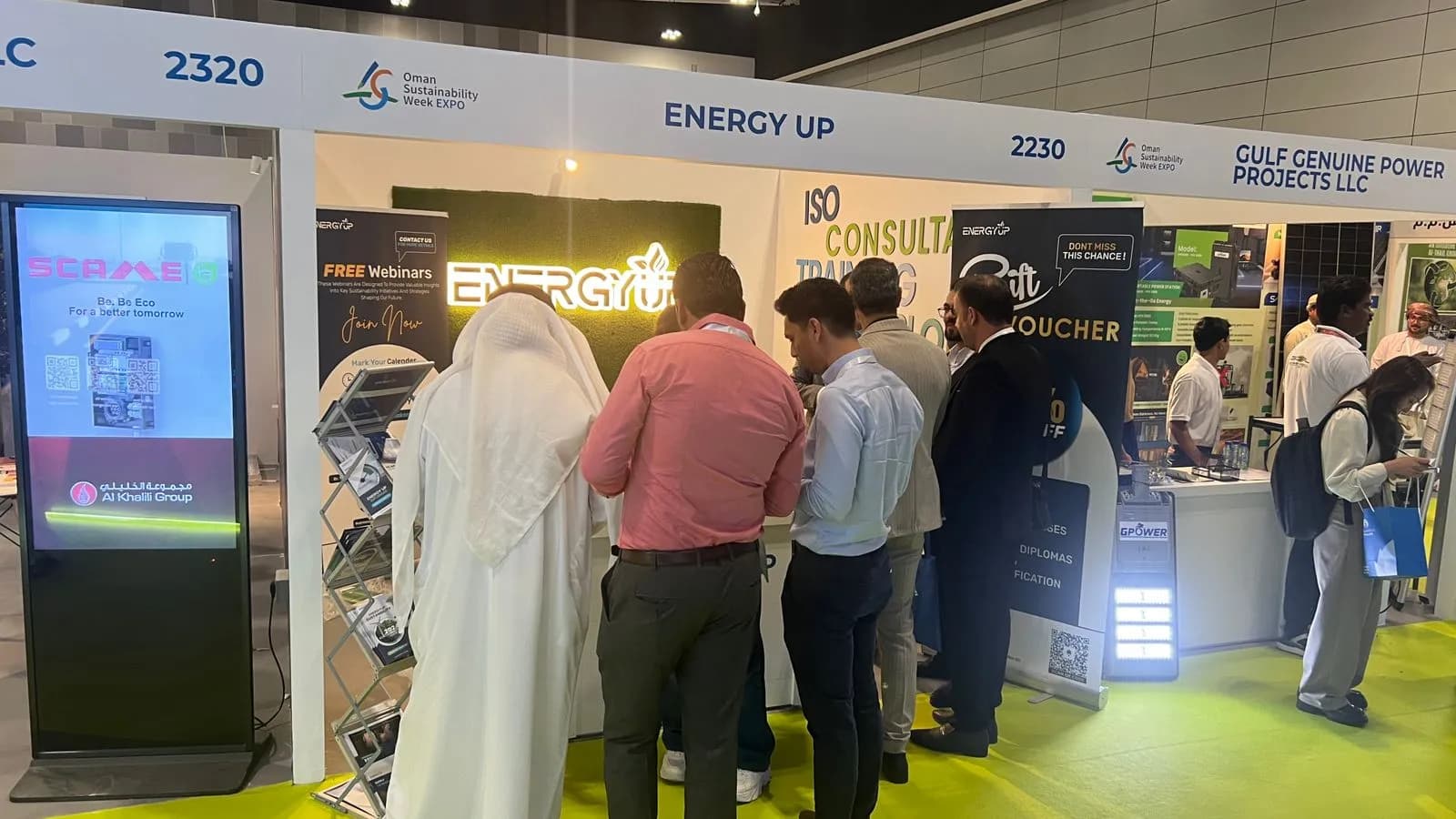 Energy-Up participated as an exhibitor in Oman sustainability week (OSW-2024)